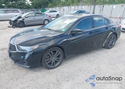 2018 Acura Tlx Tech A-Spec Pkgs из США, поврежденный, VIN 19UUB3F64JA004994